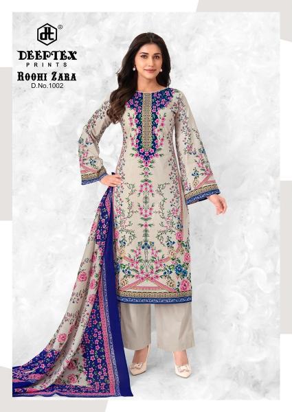 Deeptex roohi zara vol-10 fancy dress material wholesale in surat